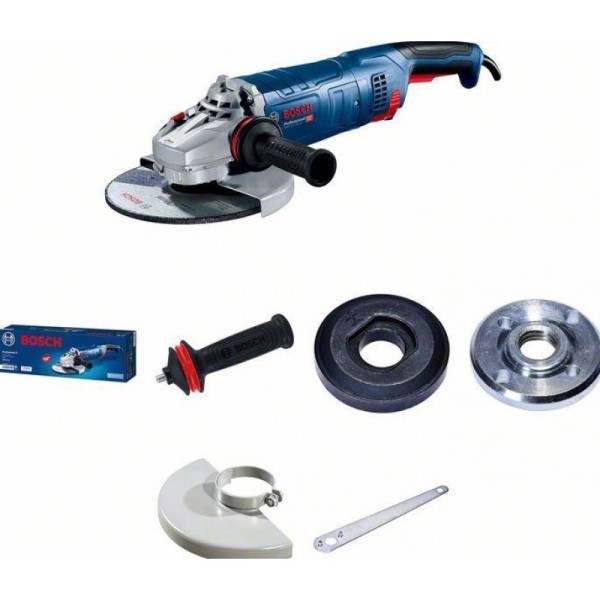 Ъглошлайф Bosch GWS 24-230 JZ , 230 мм – 2 400 W, CYCLON TECH защита